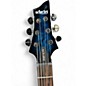 Used Schecter Guitar Research OMEN ELITE 6 Trans Blue Solid Body Electric Guitar