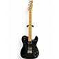 Used Squier Telecaster Custom Black Solid Body Electric Guitar thumbnail