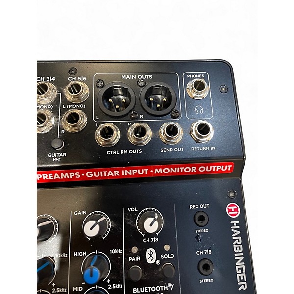 Used Harbinger LV8 Powered Mixer