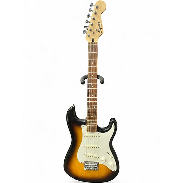 Used Squier SONIC STRATOCASTER HT 2 Color Sunburst Solid Body Electric Guitar