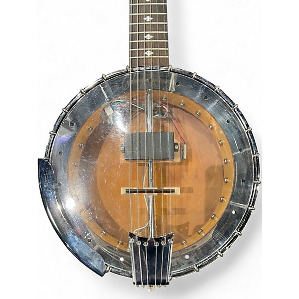 Used Gold Tone GT500 Banjitar 6 String Natural Banjo