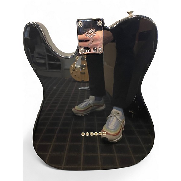 Used Fender Player Telecaster Black Solid Body Electric Guitar
