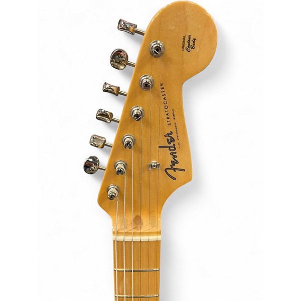 Used Fender AMERICAN VINTAGE 50S Black Solid Body Electric Guitar