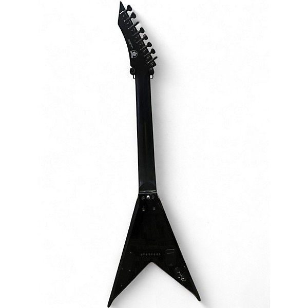 Used B.C. Rich JRV Lucky 8 8-String Black Solid Body Electric Guitar