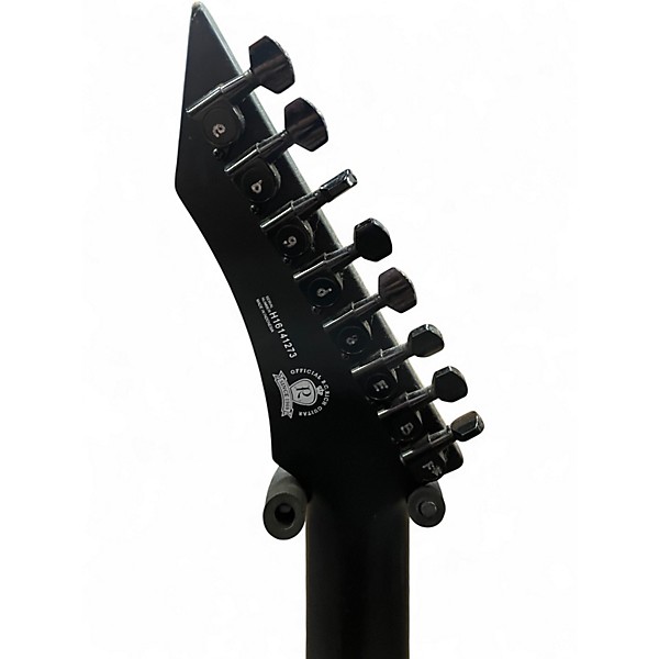 Used B.C. Rich JRV Lucky 8 8-String Black Solid Body Electric Guitar