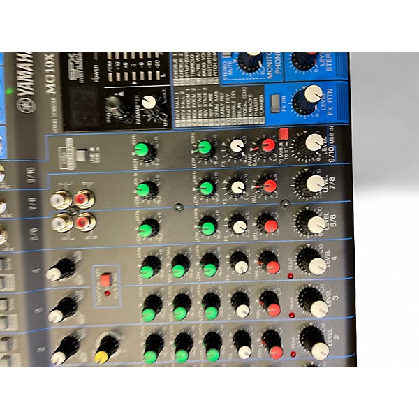Used Yamaha MG10XU 10 Channel Mixer with Effects Unpowered Mixer