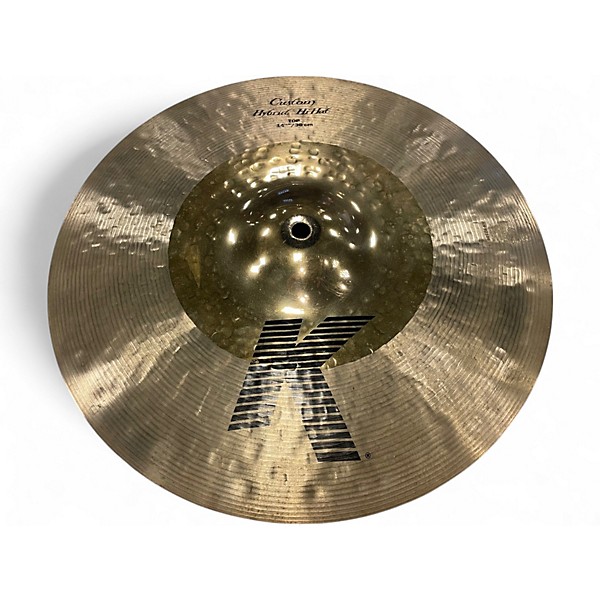 Used Zildjian 14in K Custom Hybrid Hi Hat Pair Cymbal