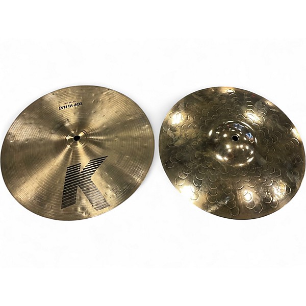 Used Zildjian 13in Special K Z Hi Hat Pair Cymbal
