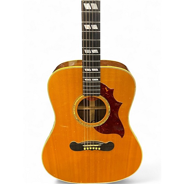 Used Gibson Songwriter Deluxe Natural Acoustic Electric Guitar