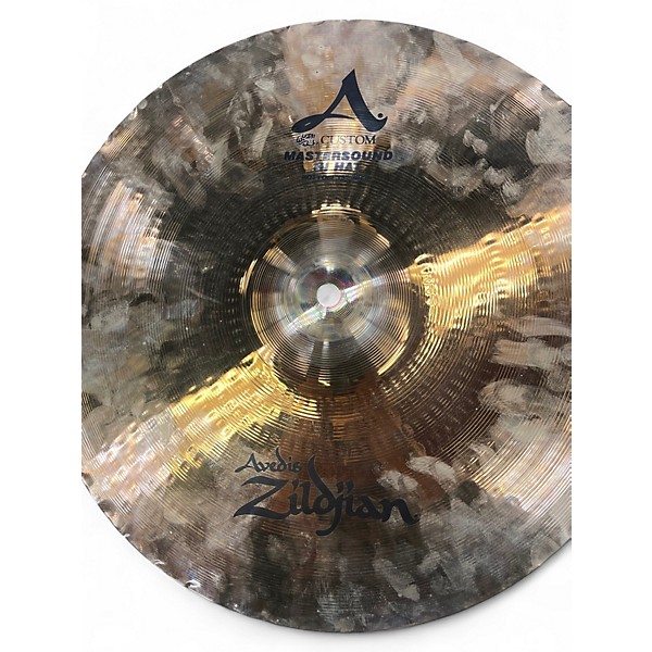 Used Zildjian 15in A Custom Mastersound Hi Hat Pair Cymbal