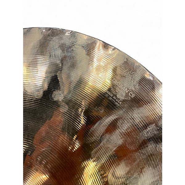 Used Zildjian 15in A Custom Mastersound Hi Hat Pair Cymbal