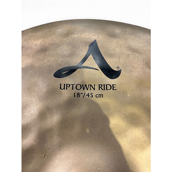 Used Zildjian 18in A Series Uptown Ride Cymbal