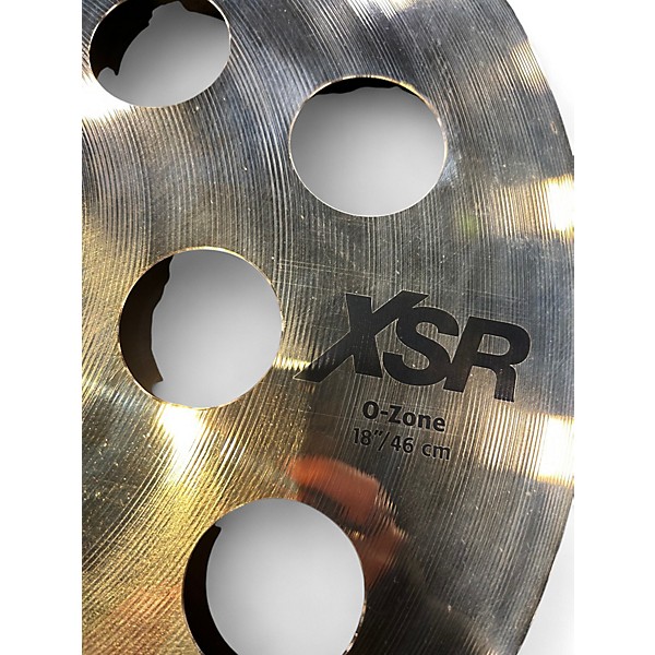 Used SABIAN 18in XSR O-ZONE Cymbal