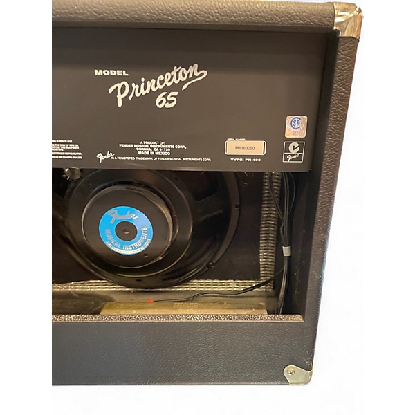 Used Fender Princeton 65 1x12 15W Tube Guitar Combo Amp