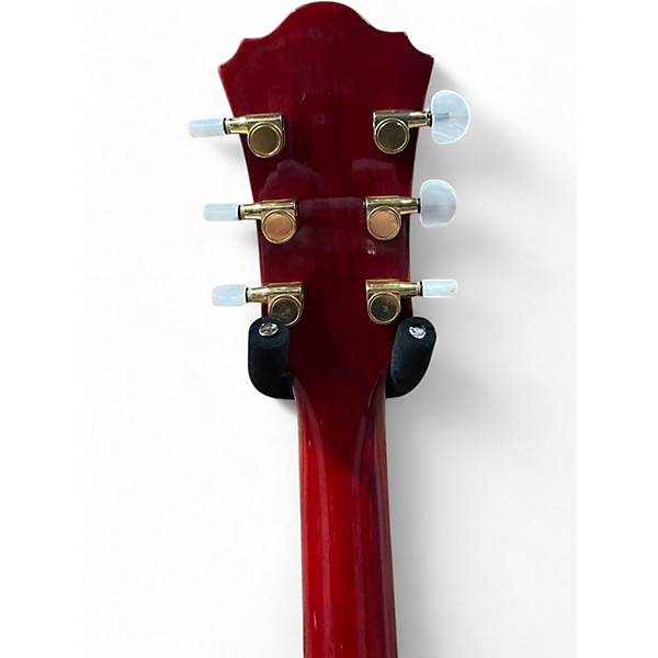 Used Ibanez AS120 Cherry Hollow Body Electric Guitar