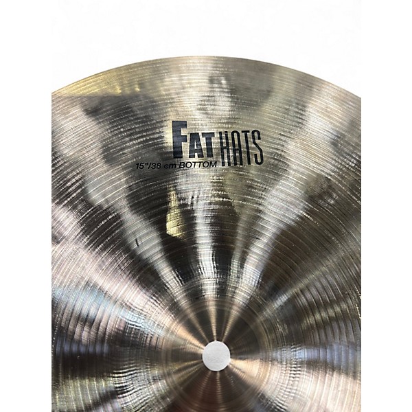 Used Zildjian 15in K FAT HATS Cymbal