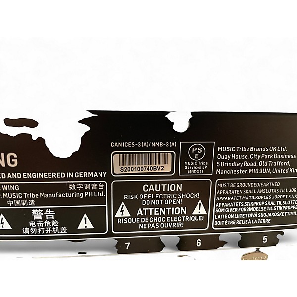 Used Behringer WING Digital Mixer