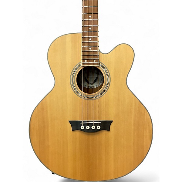 Used Dean EABC Natural Acoustic Bass Guitar