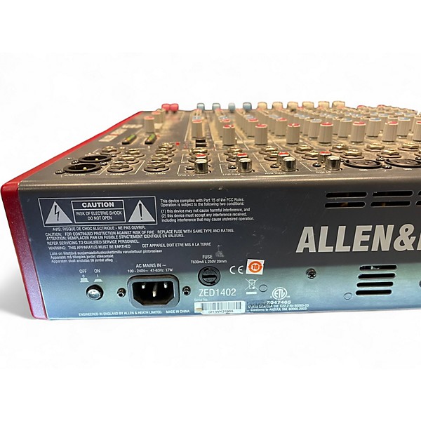 Used Allen & Heath ZED14 Unpowered Mixer