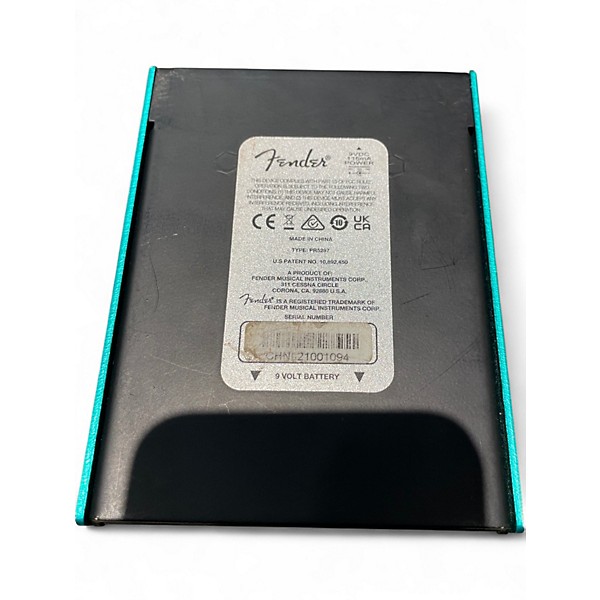 Used Fender MARINE LAYER REVERB Effect Pedal