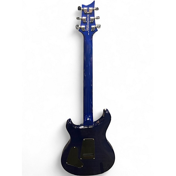 Used PRS SE Custom 24 Blue Solid Body Electric Guitar