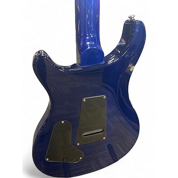 Used PRS SE Custom 24 Blue Solid Body Electric Guitar