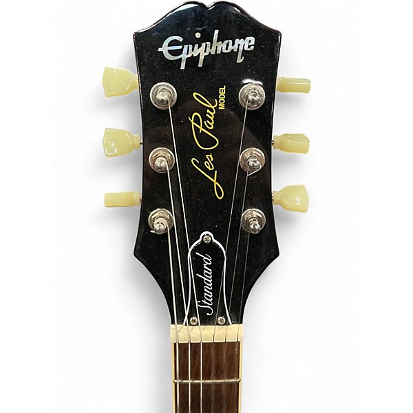 Used Epiphone Les Paul Standard Cherry Sunburst Solid Body Electric Guitar