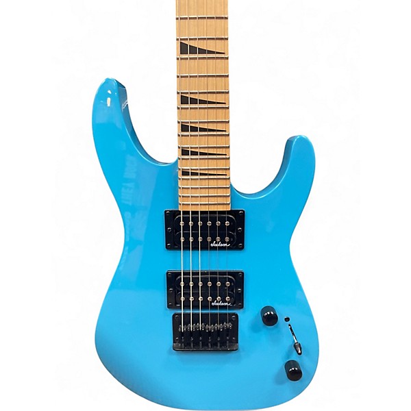 Used Jackson JS SERIES MINI DINKY ROBIN EGG BLUE Solid Body Electric Guitar