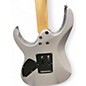 Used Ibanez RG370QMSP RG Series Silver Solid Body Electric Guitar