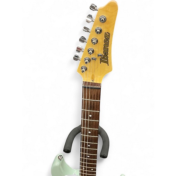 Used Ibanez AZES40 Blue Solid Body Electric Guitar