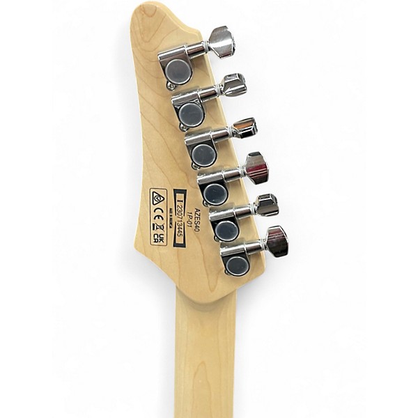 Used Ibanez AZES40 Blue Solid Body Electric Guitar