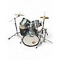Used Pearl 5 Piece ROADSHOW Blue Sparkle Drum Kit thumbnail
