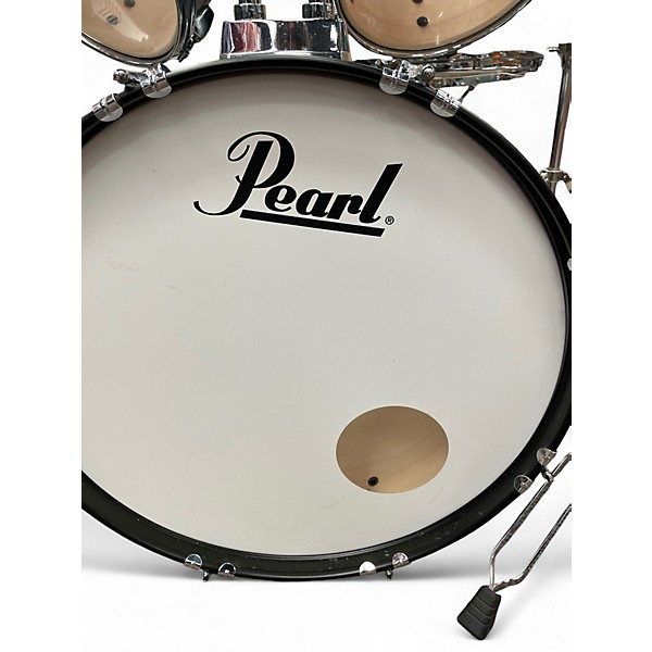 Used Pearl 5 Piece ROADSHOW Blue Sparkle Drum Kit