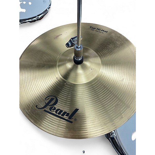 Used Pearl 5 Piece ROADSHOW Blue Sparkle Drum Kit