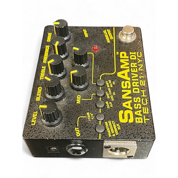 Used Tech 21 Sansamp Bass Driver DI Bass Effect Pedal