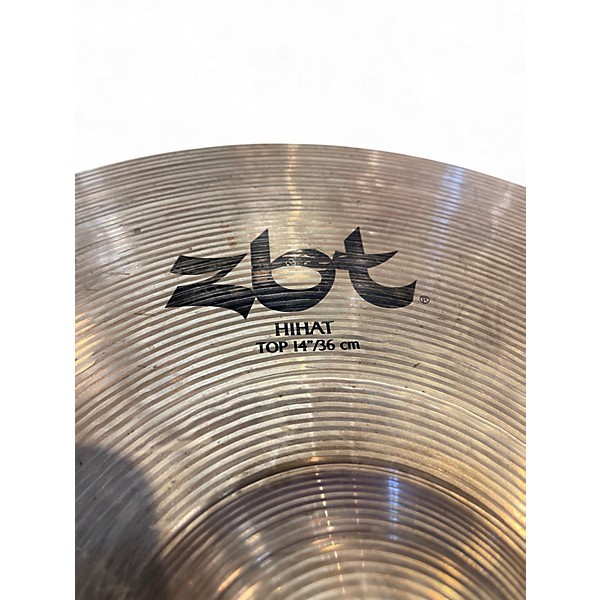 Used Zildjian 14in ZBT Hi Hat Pair Cymbal