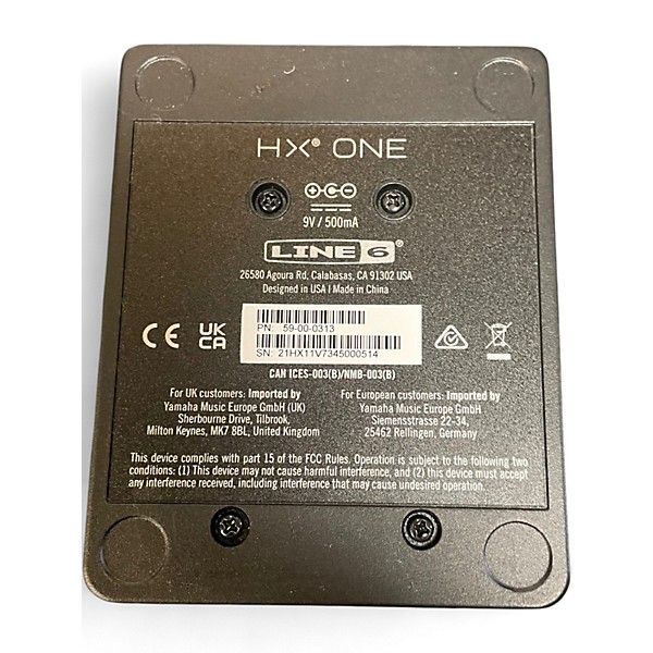 Used Line 6 HX ONE Effect Processor