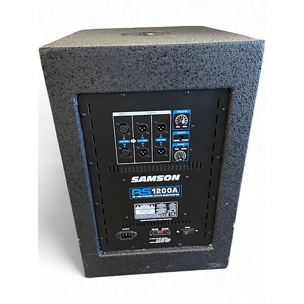 Used Samson RS1200A Powered Subwoofer