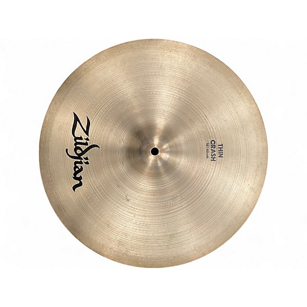 Used Zildjian 16in Thin Crash Cymbal