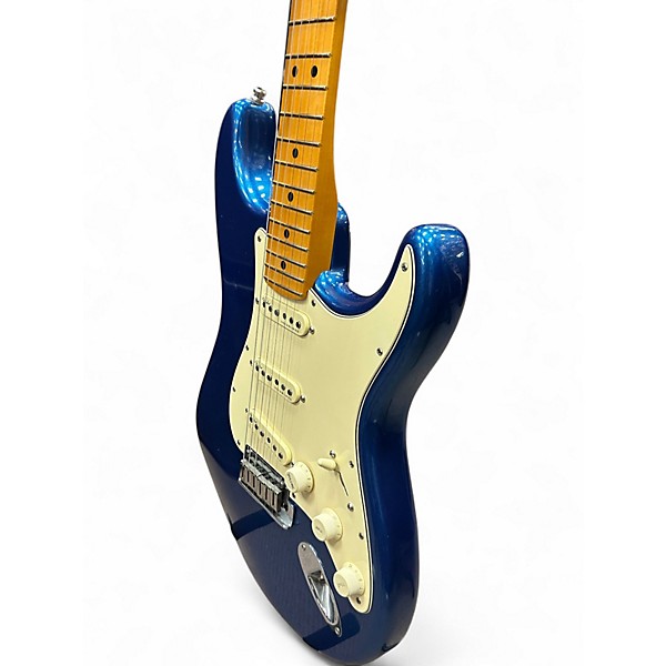 Used Fender American Ultra Stratocaster Blue Solid Body Electric Guitar