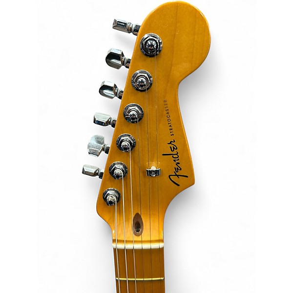 Used Fender American Ultra Stratocaster Blue Solid Body Electric Guitar