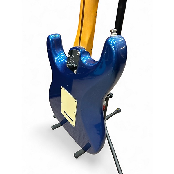 Used Fender American Ultra Stratocaster Blue Solid Body Electric Guitar