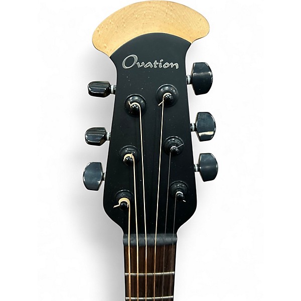 Used Ovation 1778TX-5 Elite Black Acoustic Electric Guitar