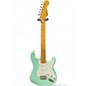 Used Squier 60th Anniversary Classic Vibe 50s Stratocaster Surf Green Solid Body Electric Guitar thumbnail