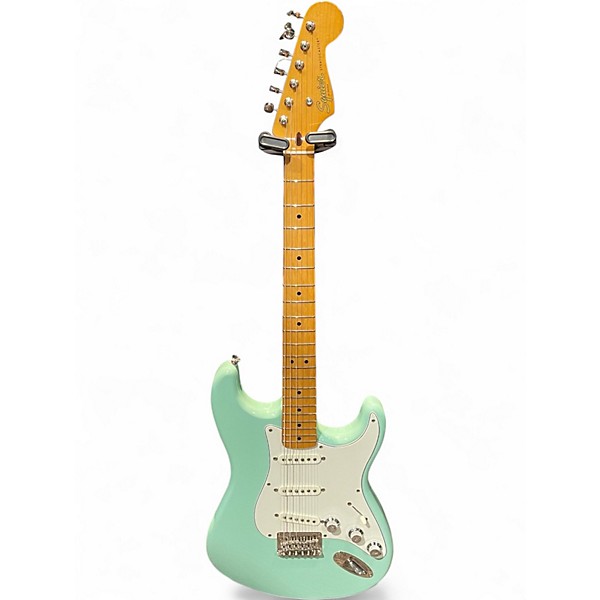 Used Squier 60th Anniversary Classic Vibe 50s Stratocaster Surf Green Solid Body Electric Guitar