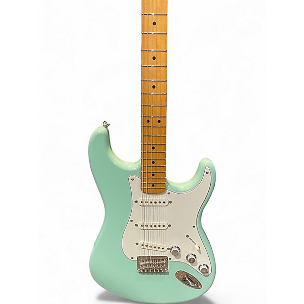 Used Squier 60th Anniversary Classic Vibe 50s Stratocaster Surf Green Solid Body Electric Guitar