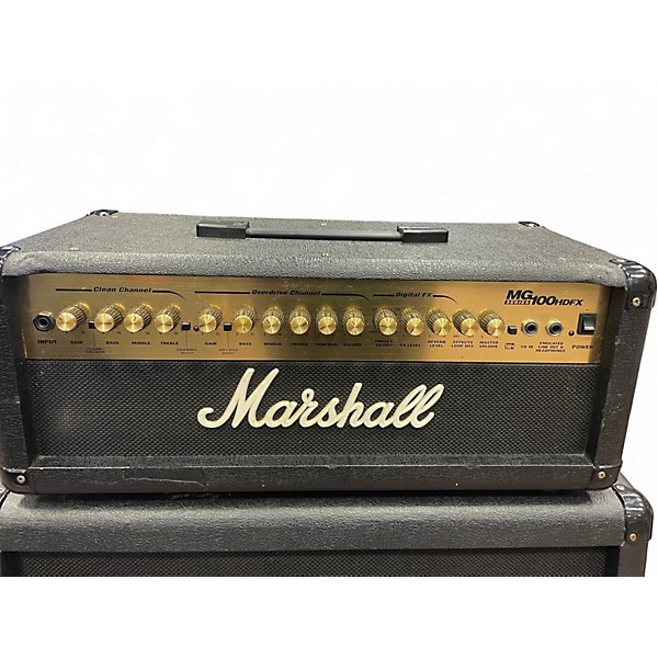 Used Marshall MG100HDFX 100W Solid State Guitar Amp Head