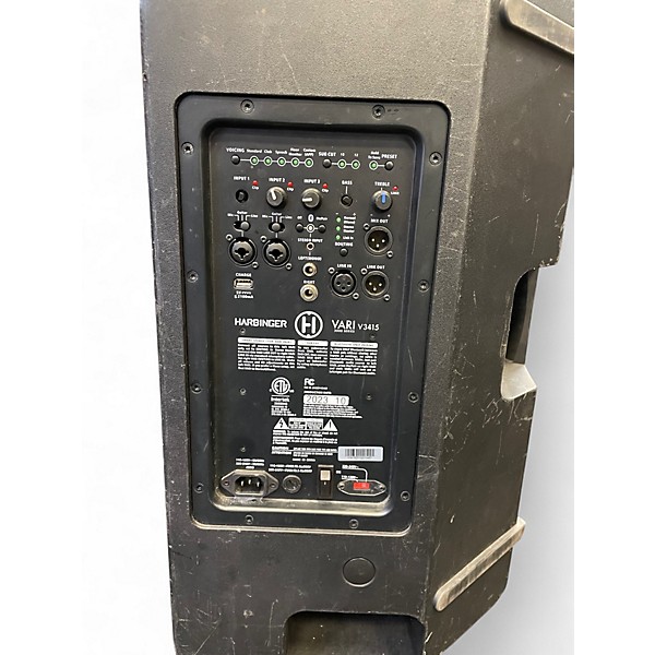 Used Harbinger V3415 Powered Speaker