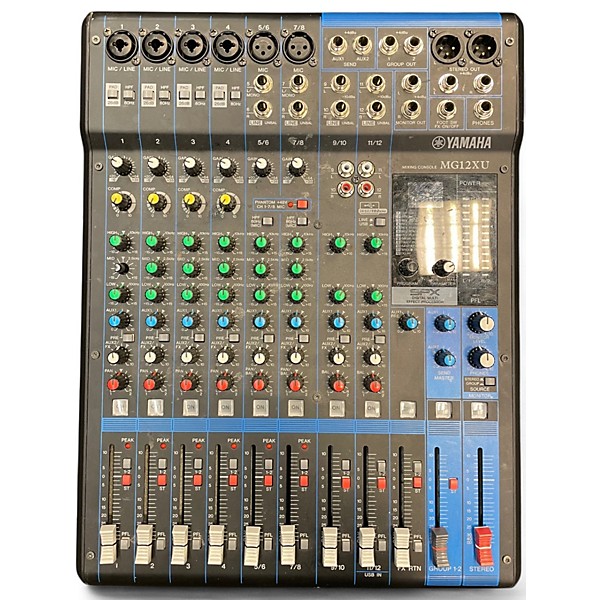 Used Yamaha MG12XU Unpowered Mixer