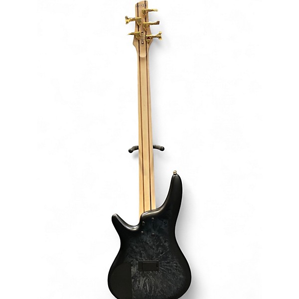 Used Ibanez SR305 5 String BLACK ICE FROZEN MATTE Electric Bass Guitar